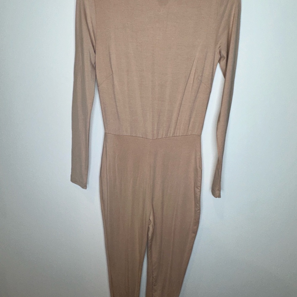 JLUXLABEL Chic Nude Jumpsuit - Picture 4 of 16